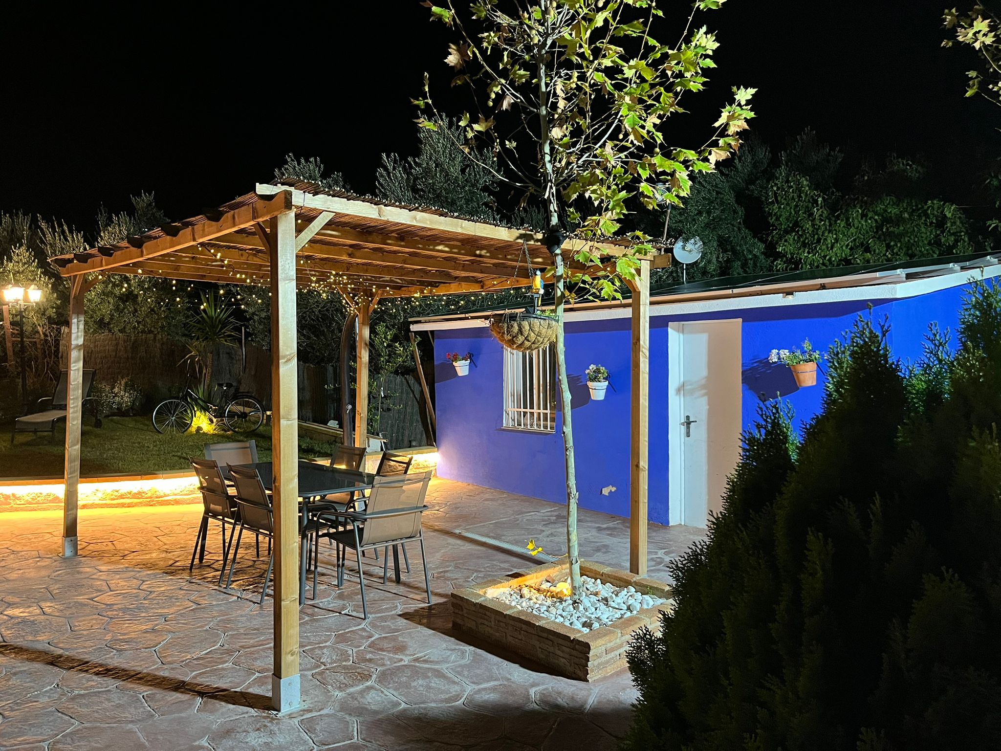 Zona exterior de la finca