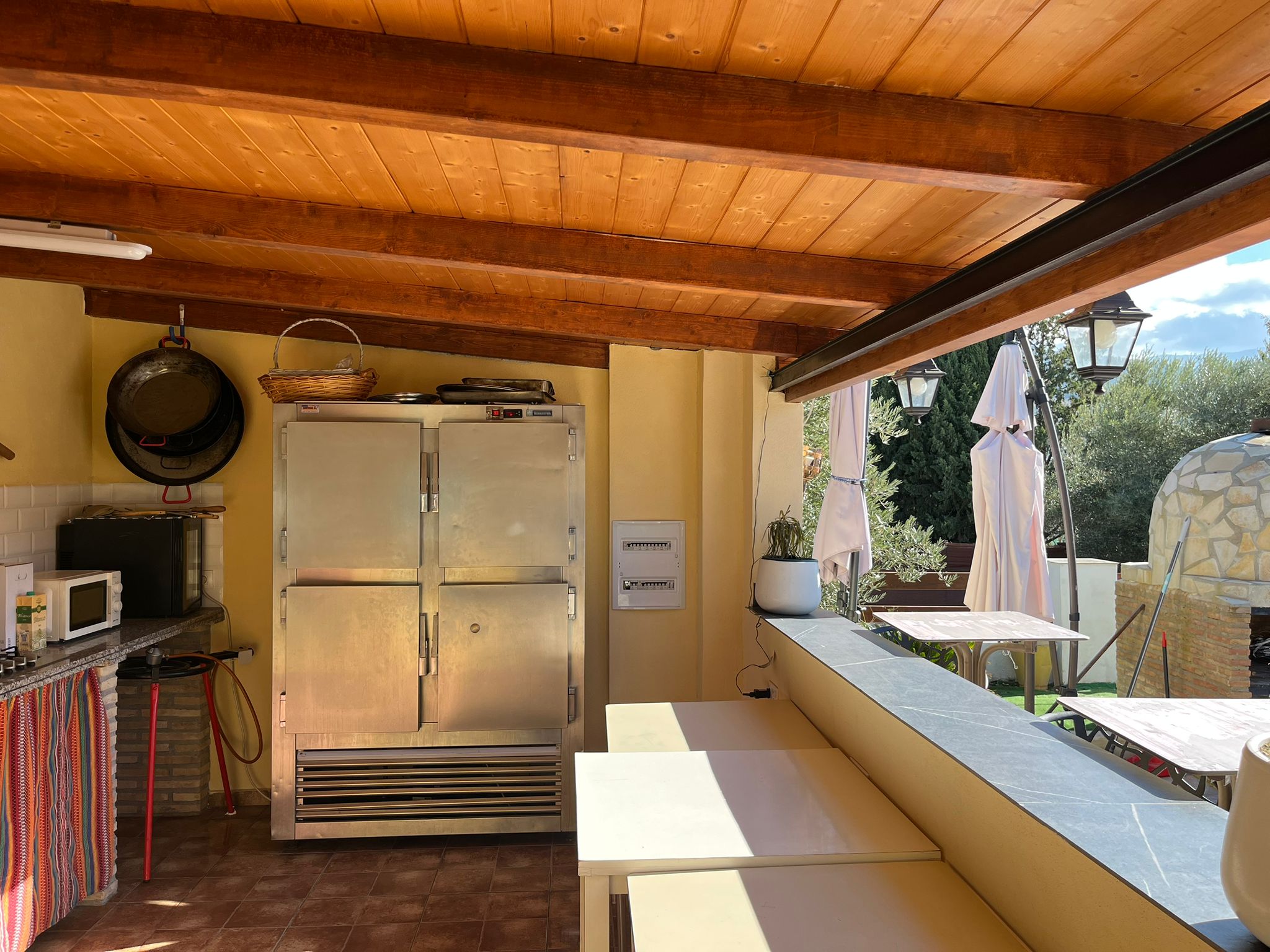 Habitación interior de la casa rural